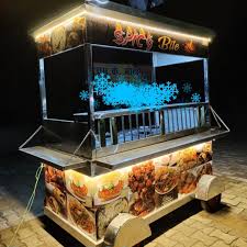 Hot Food Stove Cart